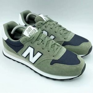 New Balance 500 olive Green white NB Classic shoes GM500SE Mens size 11